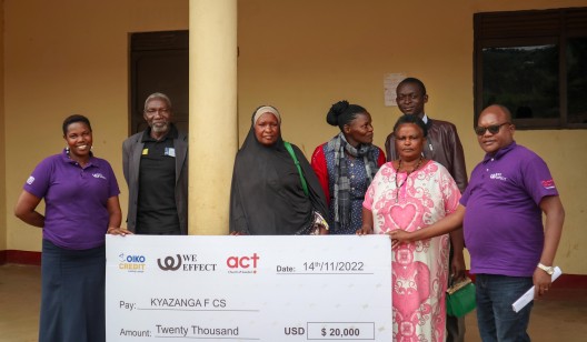 Die Kyazanga Farmers' Cooperative Society erhielt im November letzten Jahres ein Darlehen von zwanzigtausend US-Dollar